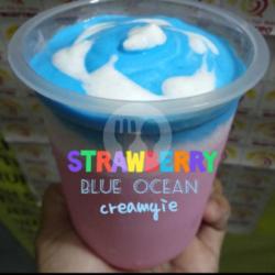 Strawberry Blue Ocean Creamyie