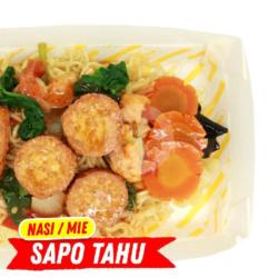 Nasi/mie Sapo Tahu