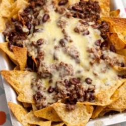 Nachos Beef Mozarella  Porsi Besar