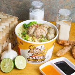 Bakso Campur Ranjau Kuah Soto Lamongan