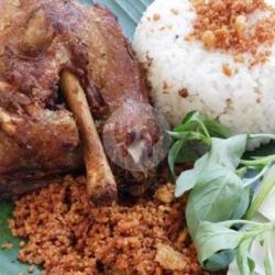 Nasi Tempe   Lalaban   Sambal   Bebek Goreng