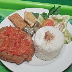 Telur Geprek Crispy ( Nasi)