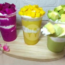 Smoothies Buah 1 Rasa Gelas Jumbo