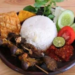 Nasi Penyetan Rempela Hati