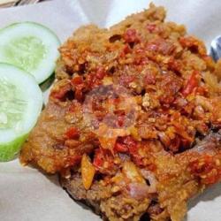 Ayam Geprek Ndower Tanpa Nasi