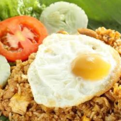 Nasi Goreng Saos   Telur Ceplok   Sosis