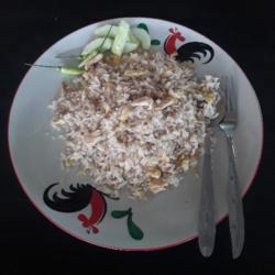 Nasi Goreng Ayam  ( Putih ) Bu Mega