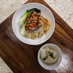 Mie Ayam Charsiu   Pangsit