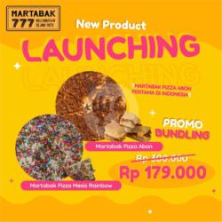 Martabak Pizza Abon Cream Cheese    Martabak Pizza Keju Mesis Rainbow