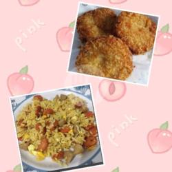 Nasi Goreng Chiken Patty