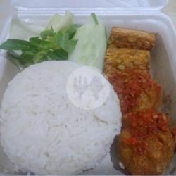 Nasi Pentol Penyet Dower Jumbo