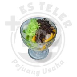 Es Teler Tape Hijau Coklat