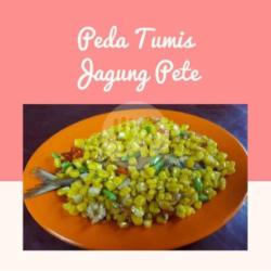 Peda Tumis Jagung Pete