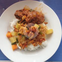 Nasi Campur Ayam Semur