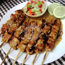 Sate Ayam Setengah Porsi Isi ( Isi 6 )