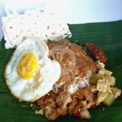 Nasi Pecel Blitar Telur Ceplok