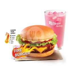 Combo Fire Burger Beef