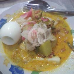 Lontong Tok  Telur Bulat/telur Mata Sapi/telur Dadar