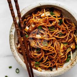 Fried Noodles With Egg Salted