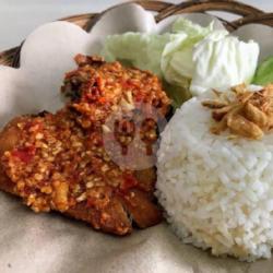 Paket Nasi Ayam Gepuk
