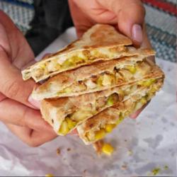 Quesadilla Chicken Bleu Cheese