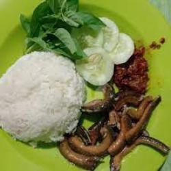 Paket Nasi Belut Goreng/ Penyet