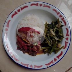 Ikan Asin Asam Manis   Nasi