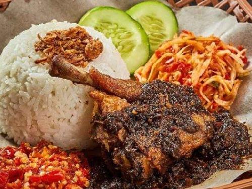 Warung BEBEK HITAM IBU UMI, Wonorejo