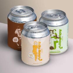 Trio Sweet (es Kopi Susu Butter, Cokelat Brown Sugar, Matcha Creamy)