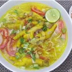 Soto Ayam Ceker Kuah Santan Kuning