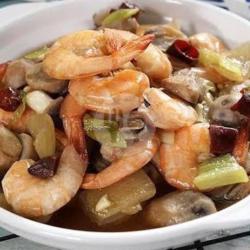 Cha Udang Jamur