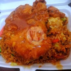 Nasi Goreng Ayam Bumbu Richeese