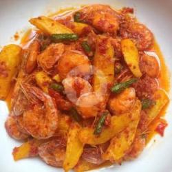 Udang Kentang Sambel Merah