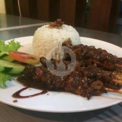 Sate Rawon   Nasi