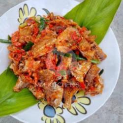 Sambal Ikan Asin Campur