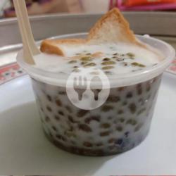 Bubur Kacang Ijo Roti (pakai Box Sendok)