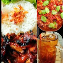 Paket Combo Ayam Bakar Sambel Pete Es Teh