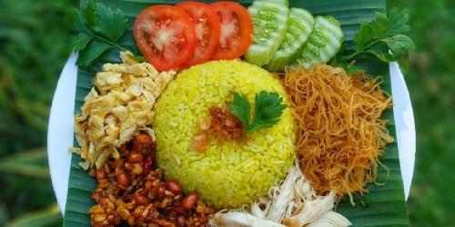 Nasi Uduk Nasi Kuning Emak Aca, Kampung Pekopen