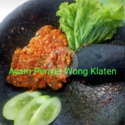 Ayam Penyet Dada Sambal Krosak Lalapan