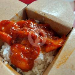 Nasi Kucing Spicy Sausage