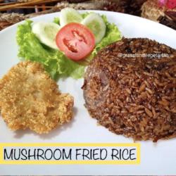 Mushroom Fried Rice (vegan)