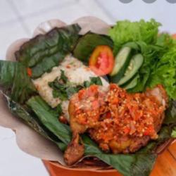Nasi Bakar Ayam Geprek