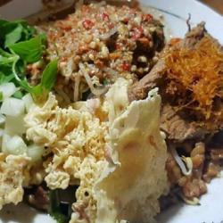 Nasi Pecel Pincuk Daging