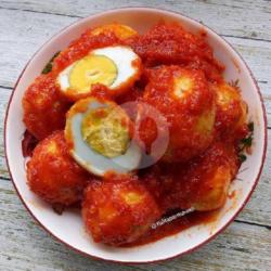 Nasi Telor Bulet Balado