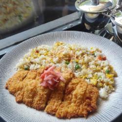 Chicken Katsu Fried Rice