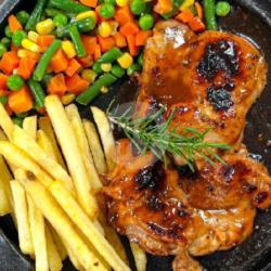 Steak Chiken Kentang Fire