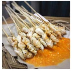 Sate Taican Campur Kulit 10 Tusuk