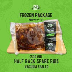 Frozen Smoked Spare Ribs (half Rack)