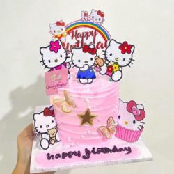 Hello Kitty Cake Birthday Cake Kue Ulang Tahun