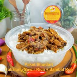 Nasi   Ikan Cakalang Suwir Sambal Roa